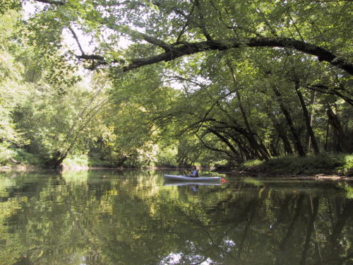 Fishing boat at the Charlestown State Park