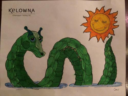 Ogopogo Contest Robert 8yr