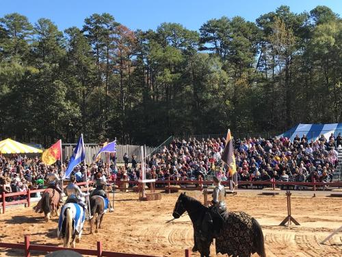 Jousting at Carolina Renaissance Festival