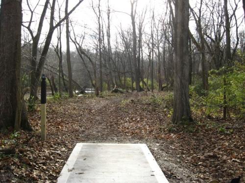 End Of Path In Twin Creek In Germantown, OH