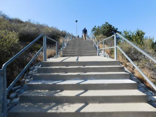 Stairs at Chaparral Park in Irvine, CA