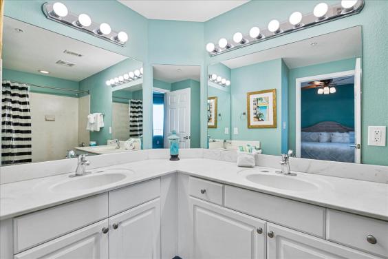 Large master bathroom