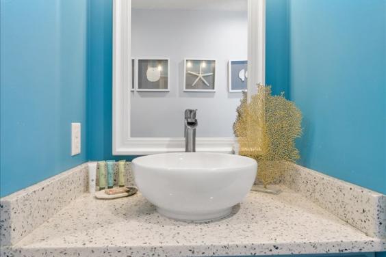 Private downstairs bathroom