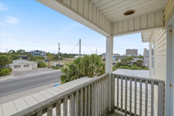 Roadside balcony