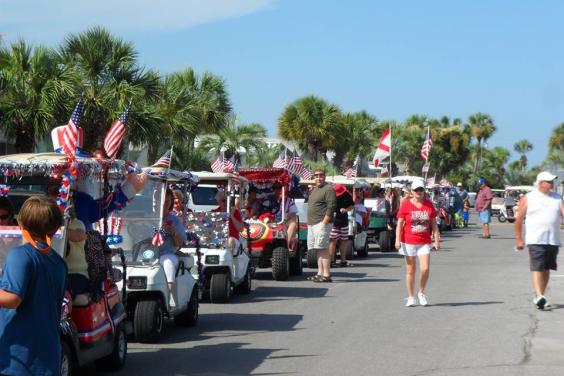 July 4th Golf Cart Parade