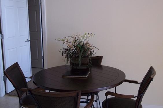Dining area for meal time at Paradise Zone