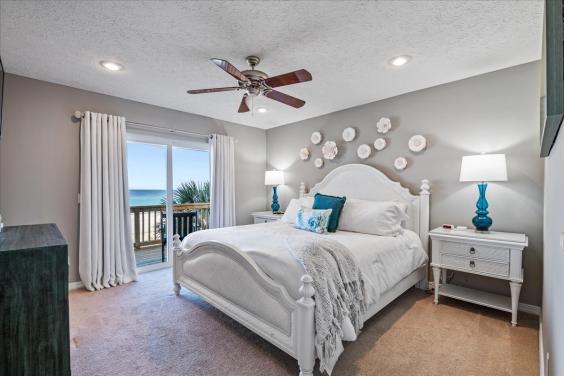 Second floor Gulf front bedroom