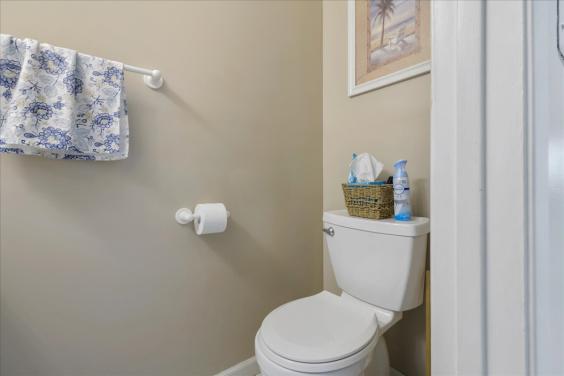 Downstairs half bath!