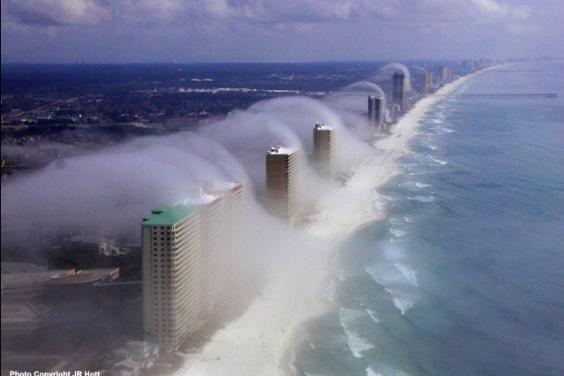 tsunami fog