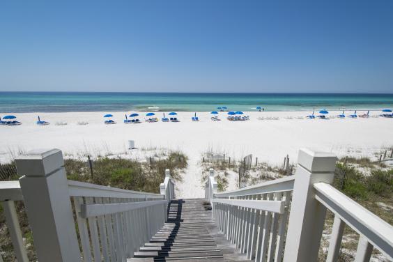 View of Sugar White Sands and Emerald Waters