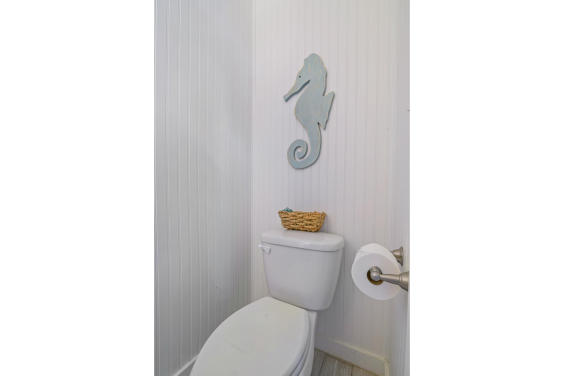 Downstairs half bath