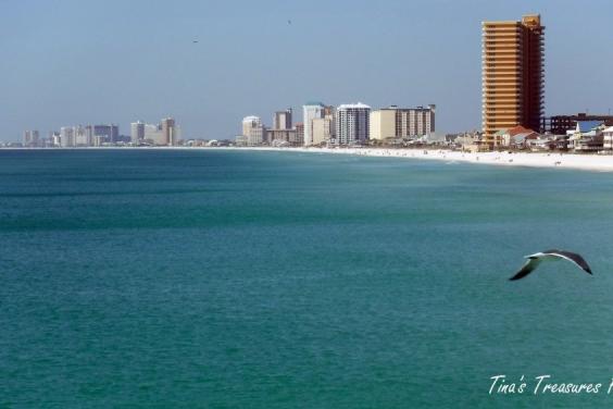 Treasure Island Resort Building from the Gulf of Mexico