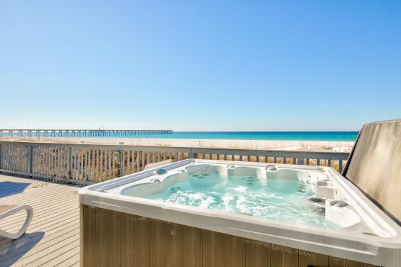 Gulf Front Hot Tub Home Close to Pier Park - Newly Reovated