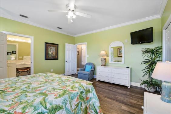 Beautiful downstairs bedroom with private bath!