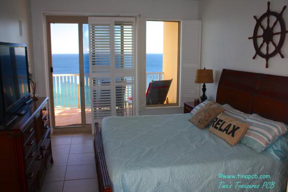 Master Bedroom- king size Tempur-Pedic bed, Balcony access Big screen HD TV DVD