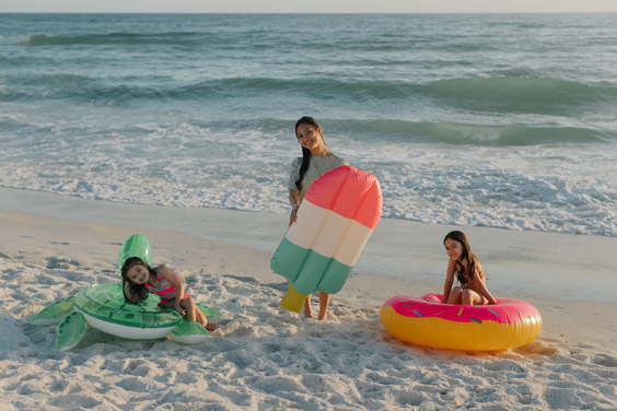 Girls on Floats