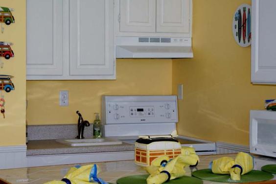 Kitchen in Top of the Gulf unit 219