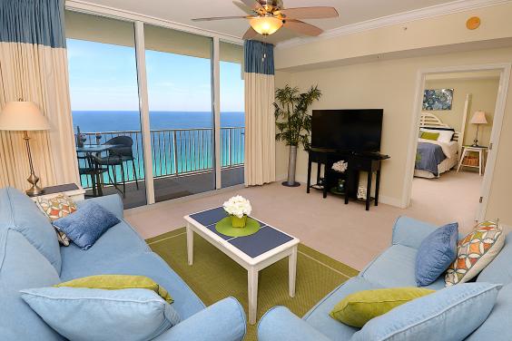 Tidewater Beach Resort #2215 - Living Room