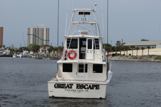 Great Escape pulling out into the Grand Lagoon