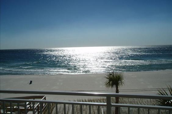 Beach from Aqua 207 Balcony