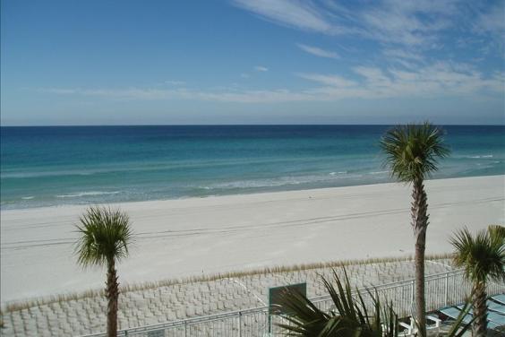 Beach from Aqua 207 Balcony