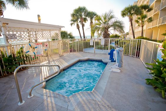 Beachside Resort Panama City Beach Hot Tub