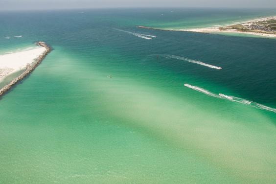 Shell Island Panama City Beach Jetty