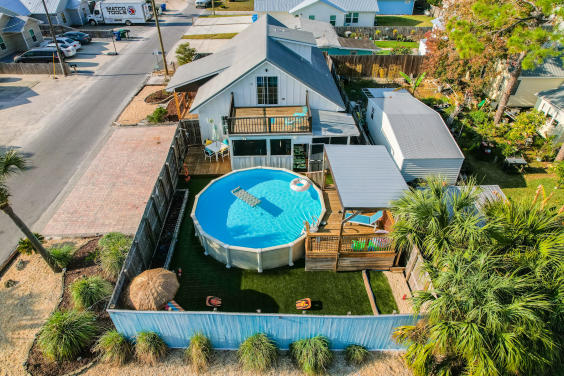 Arial View of Property