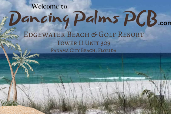 Dancing Palms PCB, Edgewater Condo Rental
