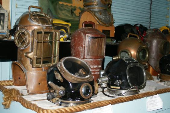 Historical Dive Helmets