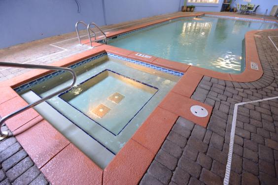 Indoor Pool and Hot tub