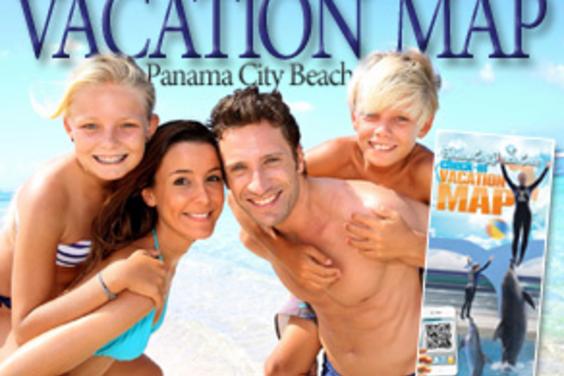 Panama City Beach Vacation Map