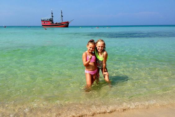 CALL OUR GRANDMA RIGHT NOW - RIDE THE PIRATE SHIP DURING YOUR VISIT!