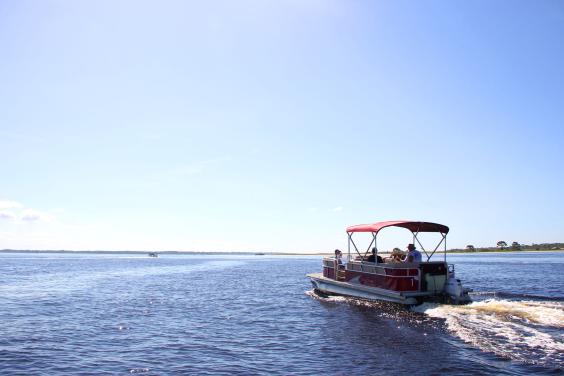 Shell Island Pontoon Boat Rentals
