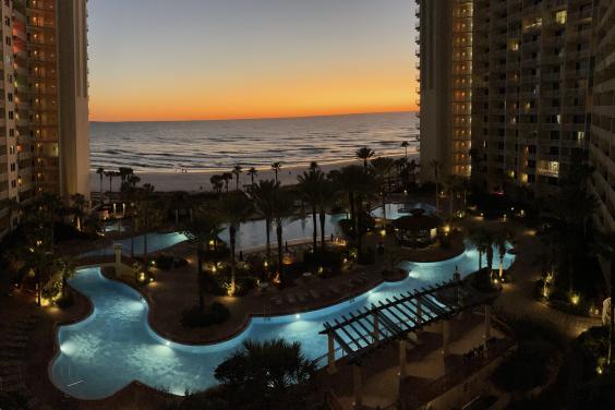 Sunset at Shores of Panama