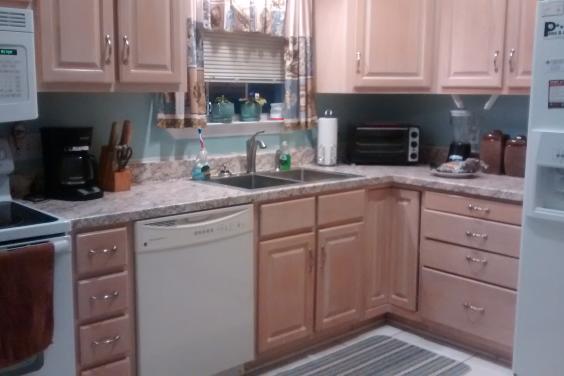 spacious kitchen