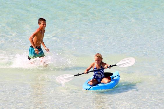 Shell Island Shuttle Kayak Rentals in Panama City Beach