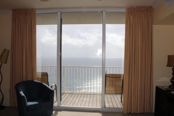 View from living area