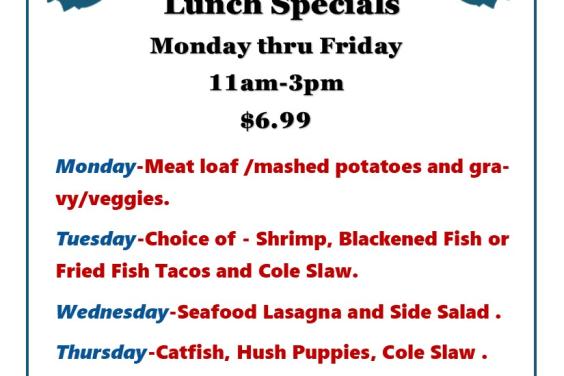 Daily Specials $6.99
