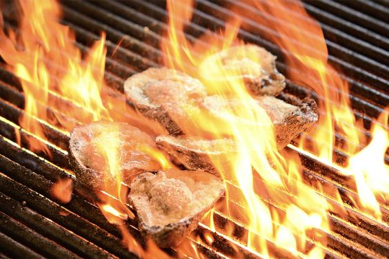 Char Grilled Oysters