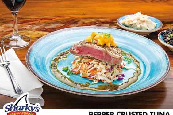 Pepper Crusted Tuna
