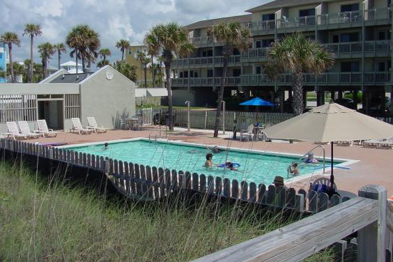 P00l and Cabana with restrooms...
