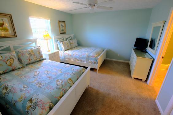 Guest Bedroom - Two Full Beds