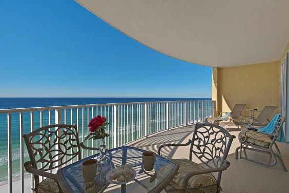Balcony Overlooking the Gulf Unit 1304