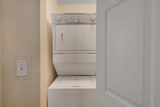 Access to Washer and Dryer Unit 1304 and 1602