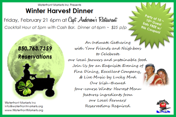 Winter Harvest Dinner Coupon