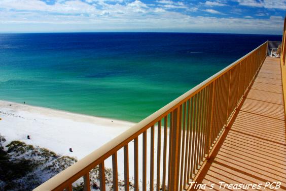 View From Our 719 sq ft wrap around balconcy of the beach and ocean