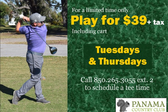 Play for $39 Tuesdays & Thursdays