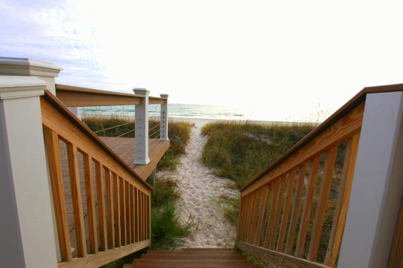 Private Beach Access from the Back Porch