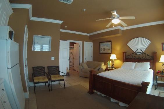 First Floor Bedroom and living area.